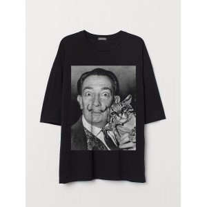 Tricou Salvador Dali și animalul de companie